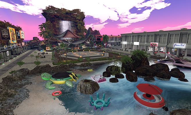 Tiki Bar Shopping Retreat