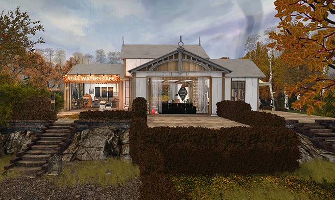 Rainy Cafe at Still Waters