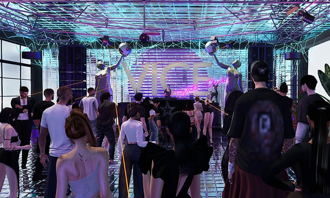 VICE Nights Club in Crystal Clouds